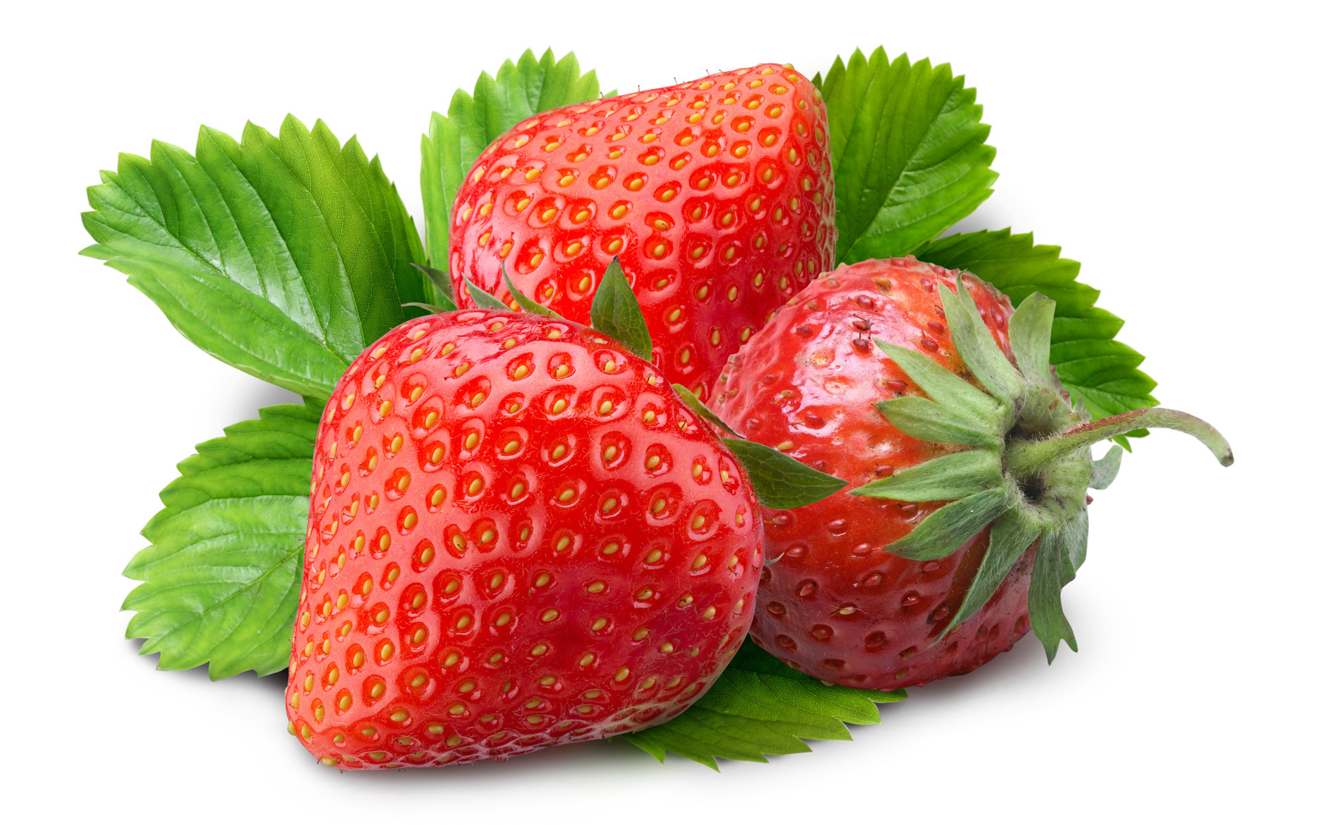Strawberry Fruit Three Pic