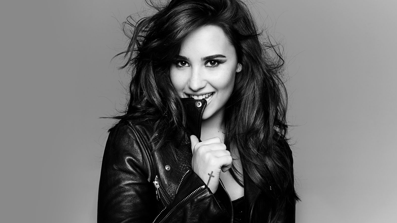 Demi Lovato Black And White Photos
