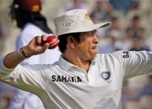 sachin test match pictures
