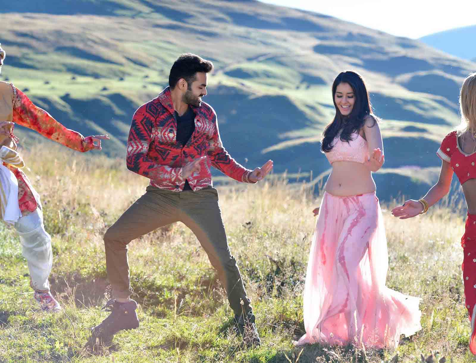 Ram Rashi Khanna Dance Stills In Hyper Film