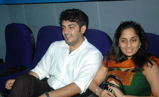 Ajith Shalini Pictures