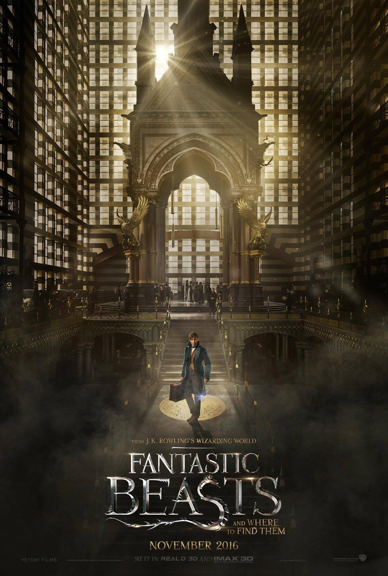 Fantastic Beasts And Where To Find Them Movie Poster