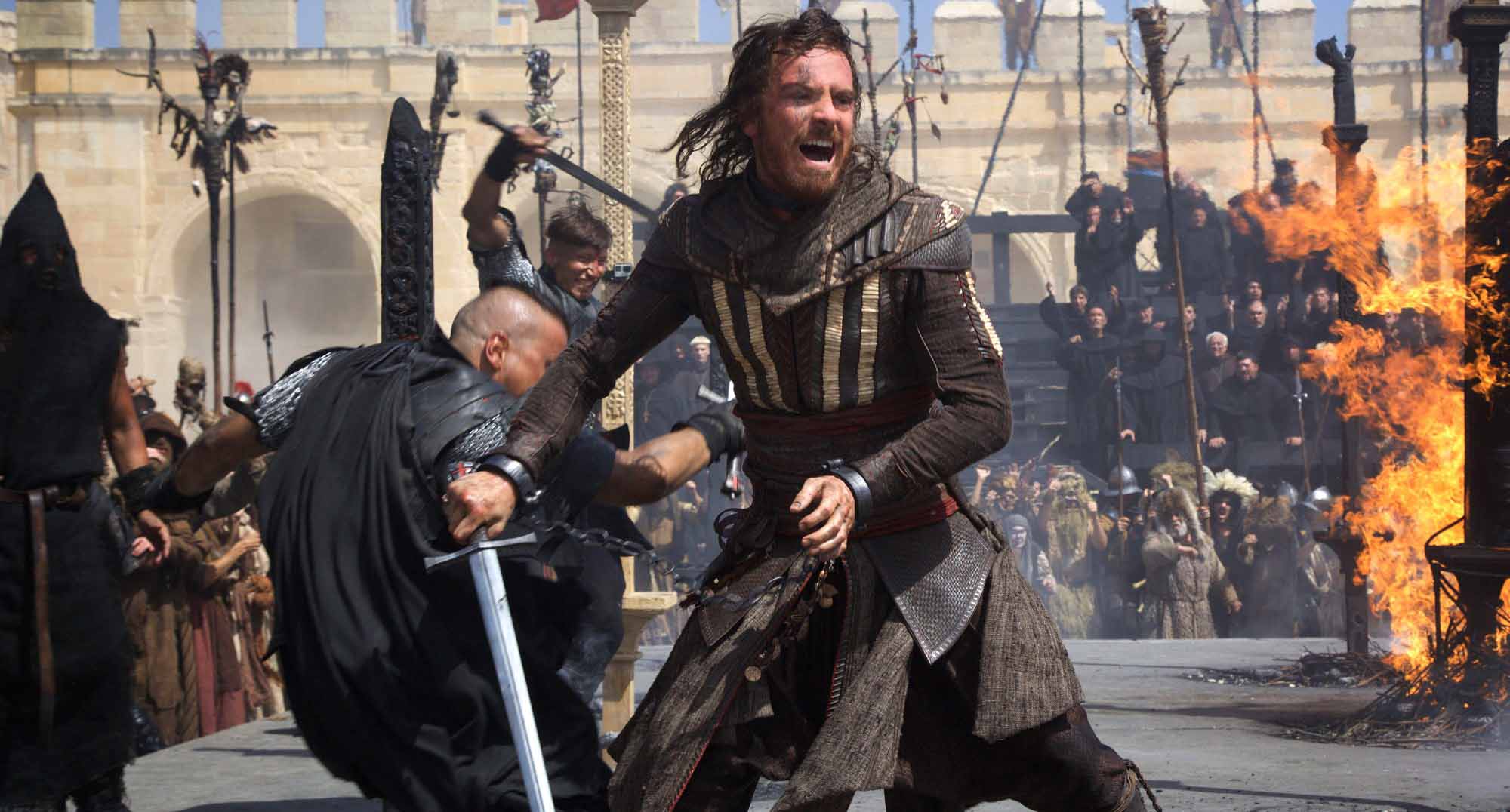 Michael Fassbender In Assassins Creed