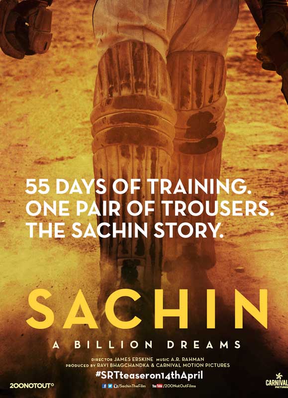 Sachin A Billion Dreams Poster
