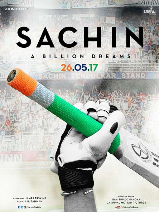 Sachin A Billion Dreams Sachin Movie First Look Poster