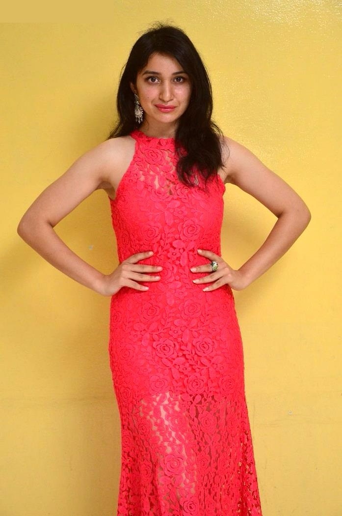 Neha Kakkar Red Dress Hot Interview Stills