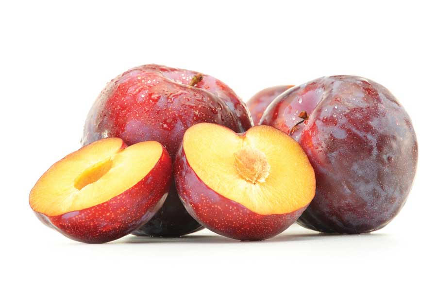Plums Half Fruit Pictures