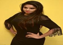 karunya chowdary black dress pictures