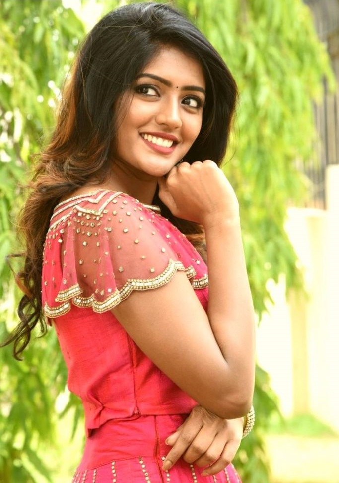 Eesha Actress Red Dress Pictures
