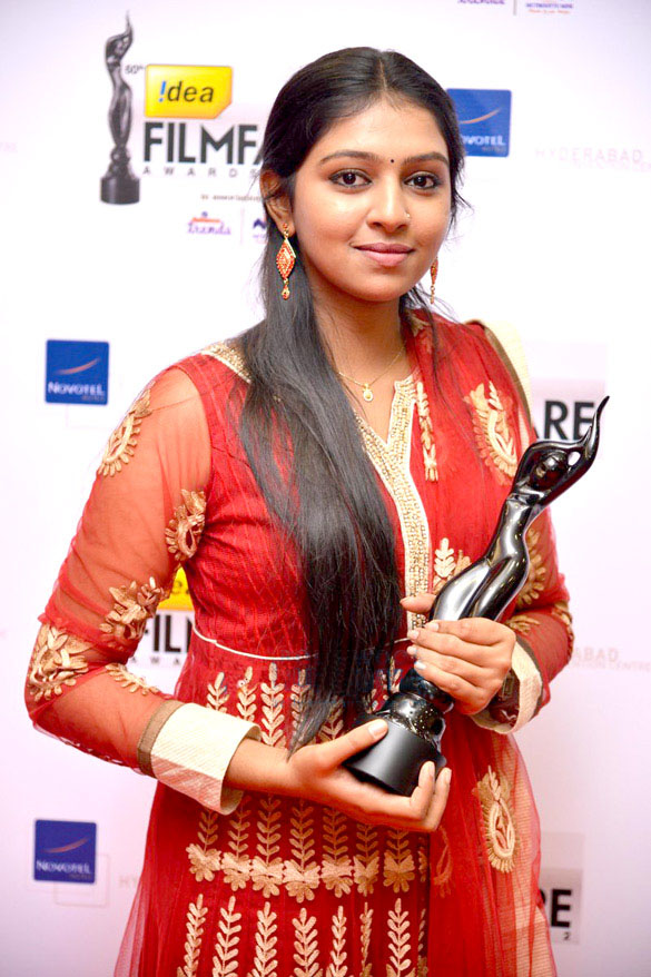 Lakshmi Menon Filmfare Winner Photos