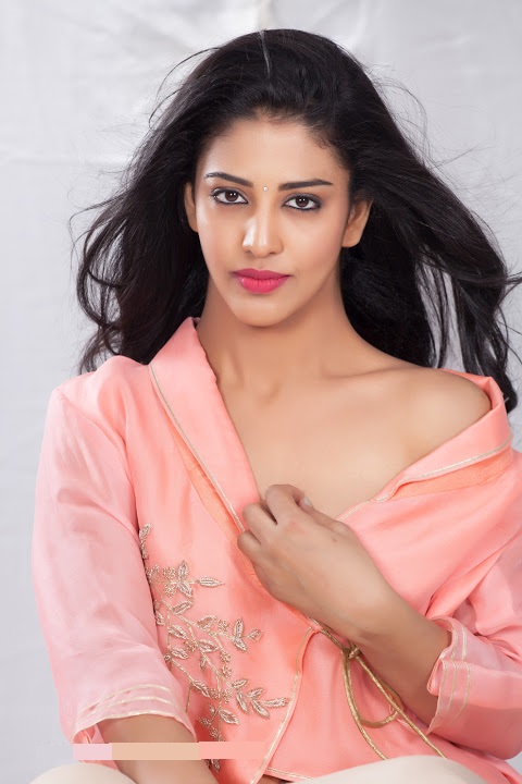 Daksha Nagarkar Pink Dress Desktop Photos