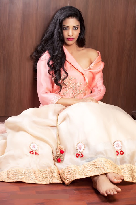 Daksha Nagarkar Pink Dress Wide Gallery