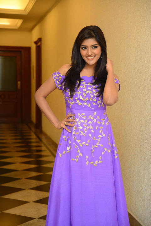 Eesha Rebba Purple Dress Glamour Image