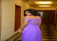 eesha rebba purple dress photos