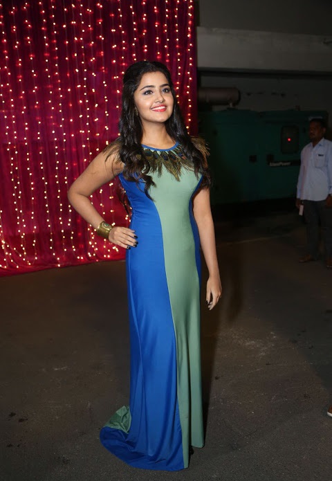 Anupama Parameswaran Blue Dress Heroine Stills