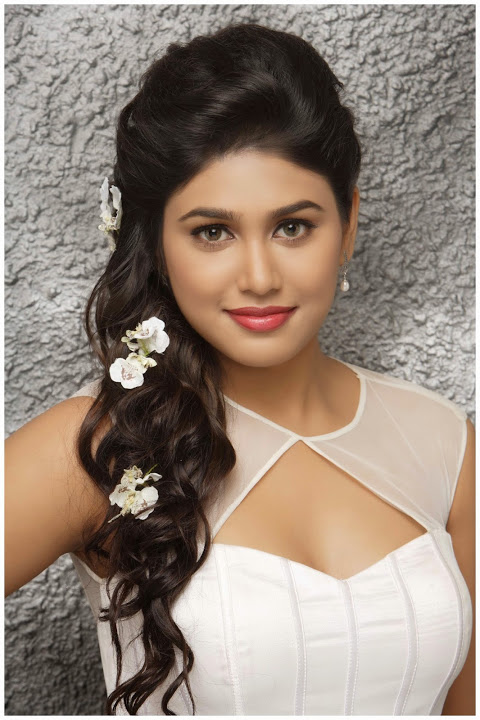 Manisha Yadav White Dress Hot Wallpaper