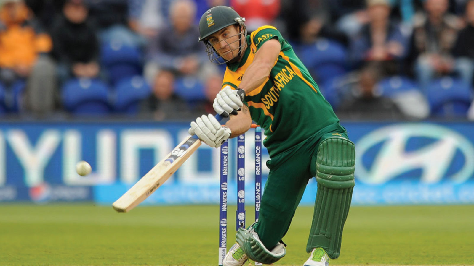Faf Du Plessis Batting Stills