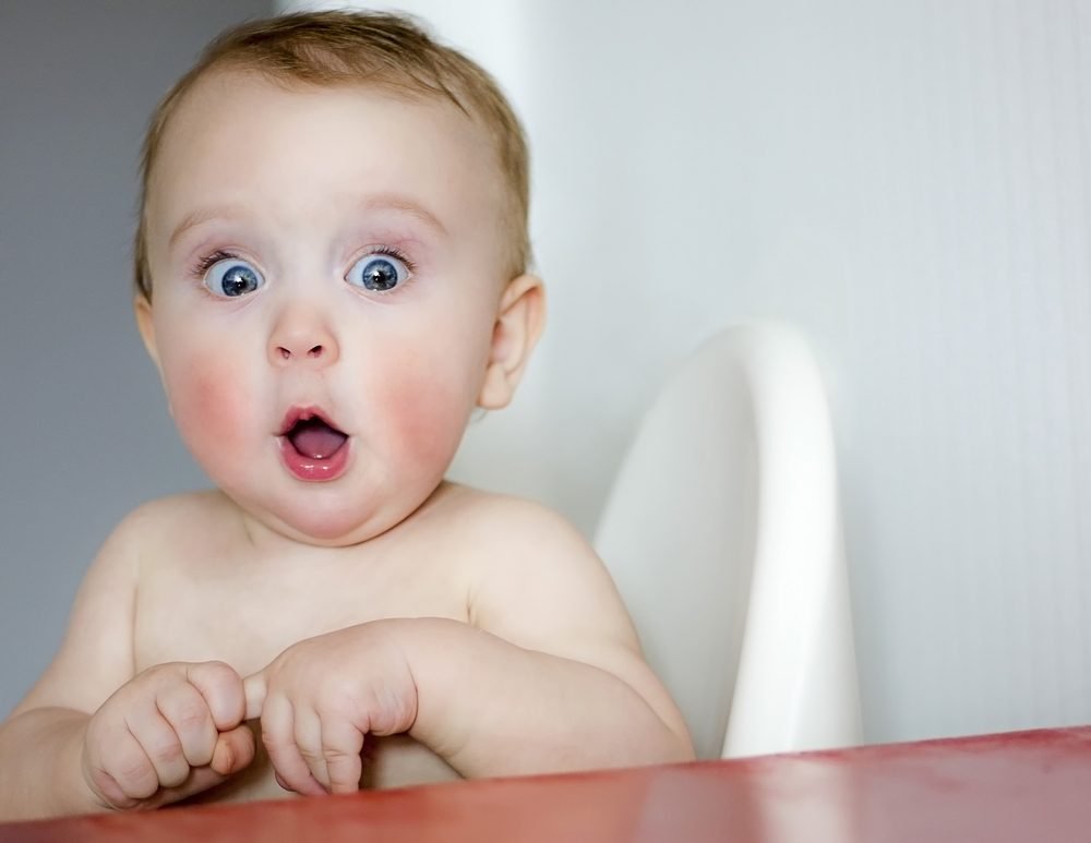 Funny Baby Cute Reaction Image