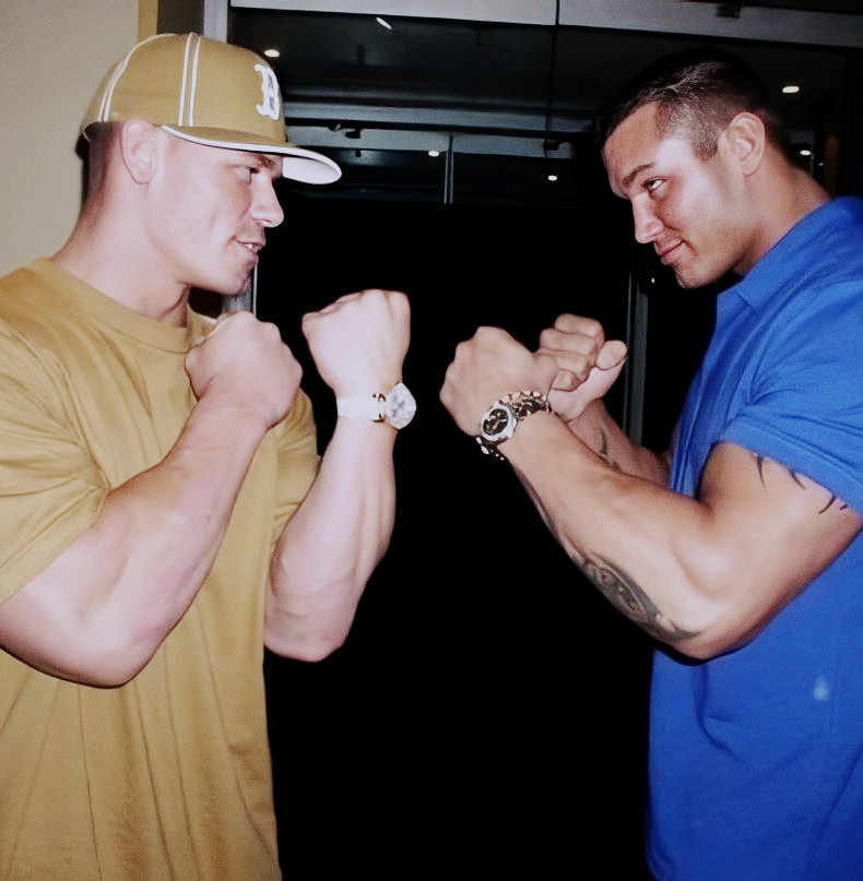 Randy Orton With John Cena Image