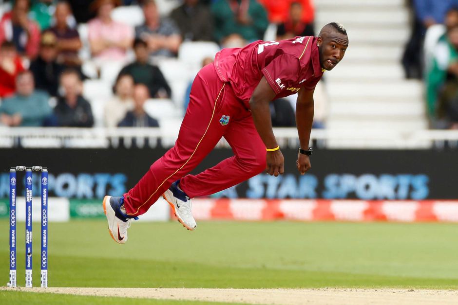 Andre Russell Bowling Pictures