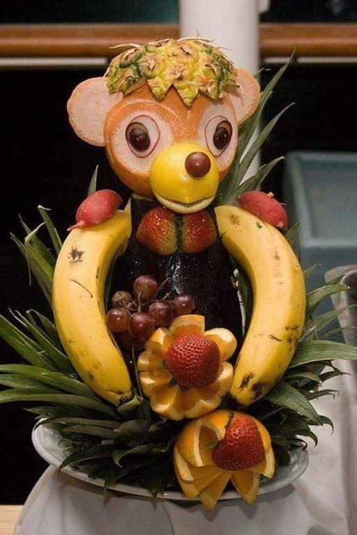 Creative Multi Fruits Art