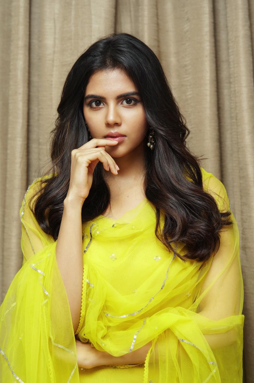 Kalyani Priyadarshan In Yellow Dress