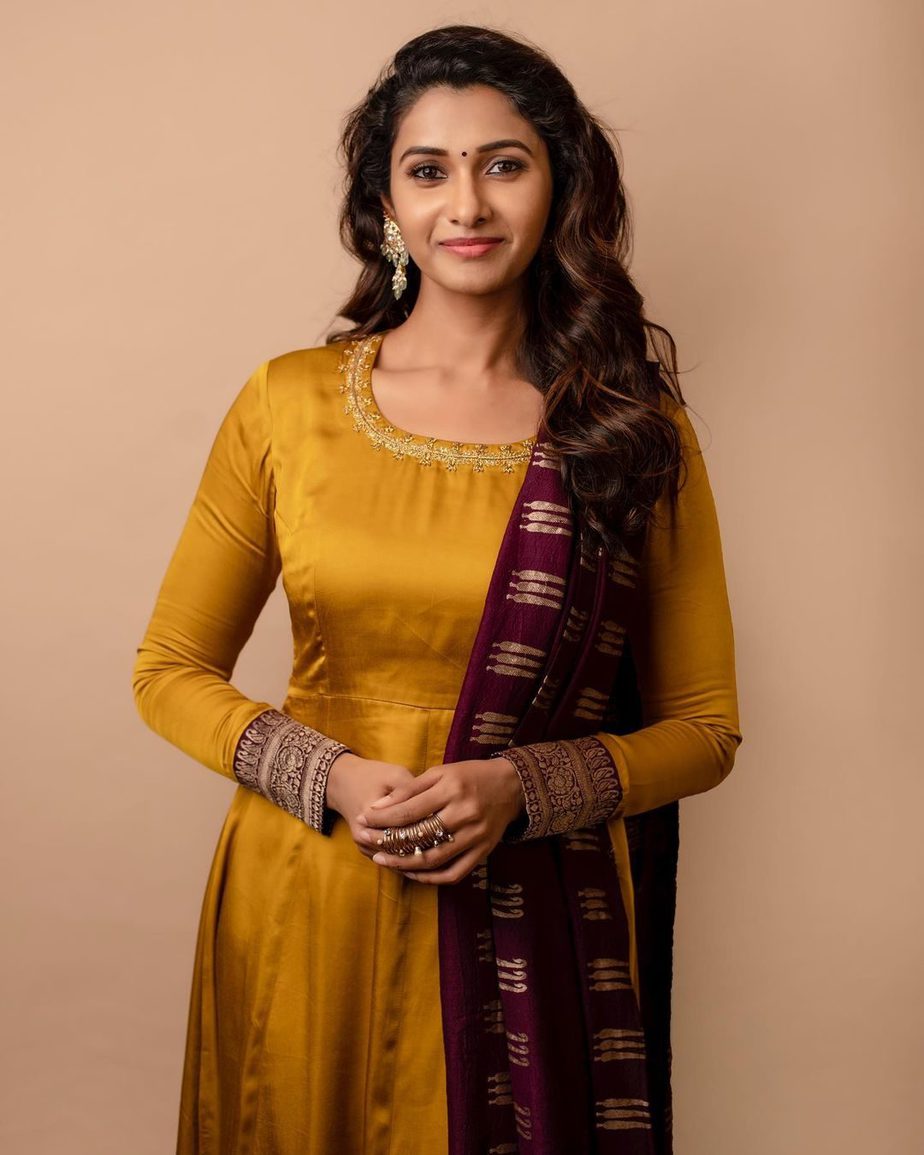 Priya Bhavani Shankar In Anarkali Dress