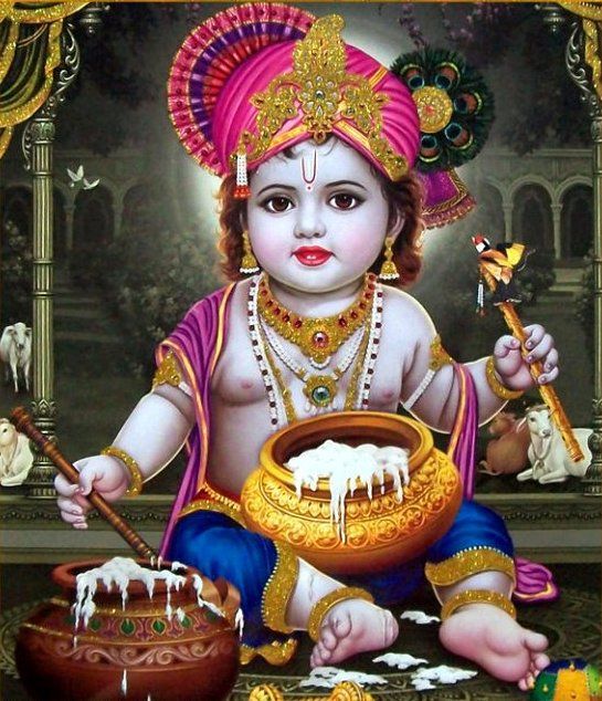 Lord Baby Krishna Photos
