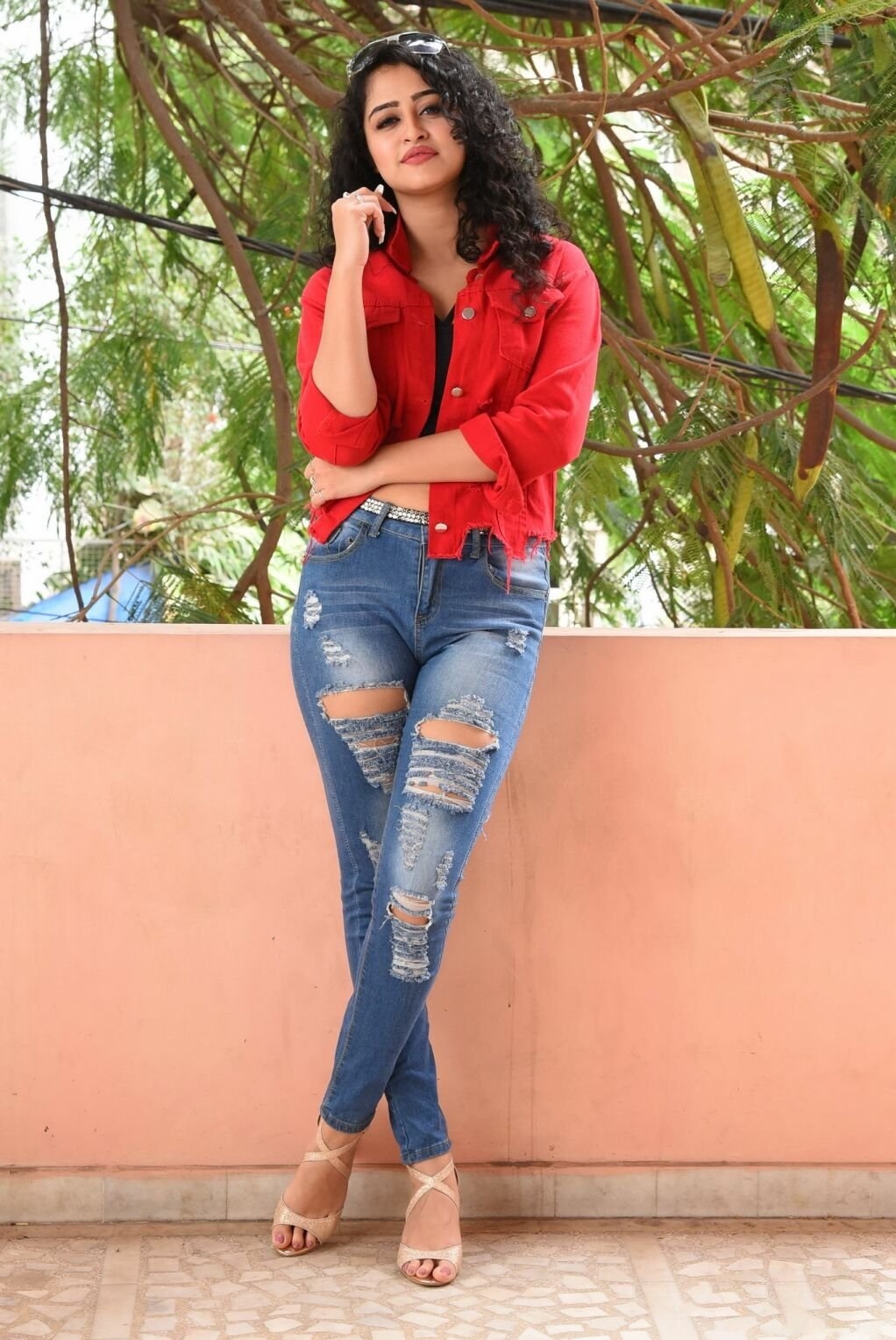 Telugu Actress Apsara Rani In Jeans