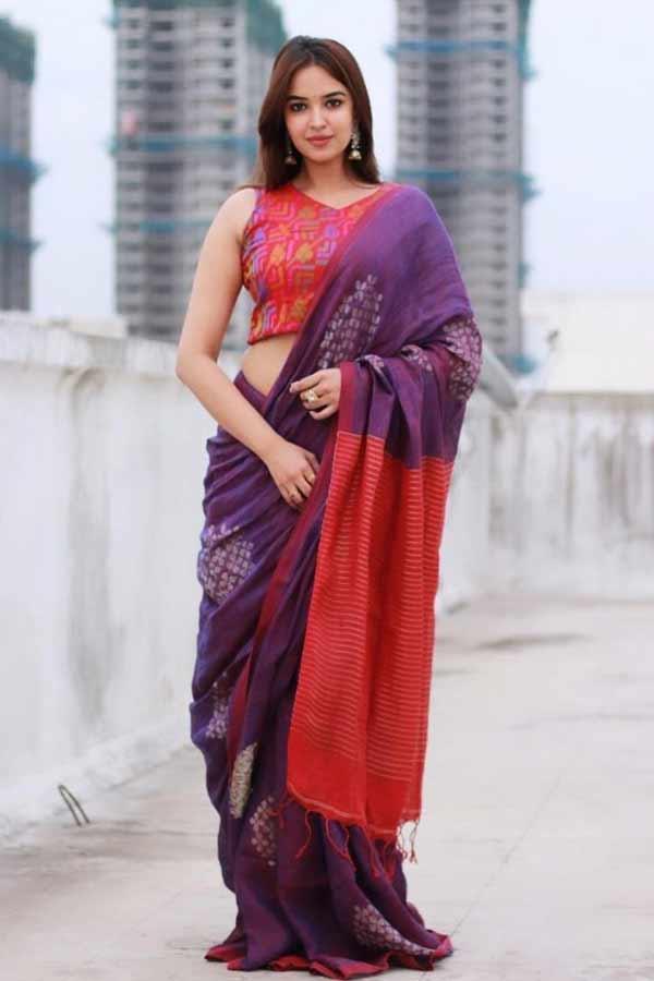Rangasthalam Actress Pujita Ponnada Stills