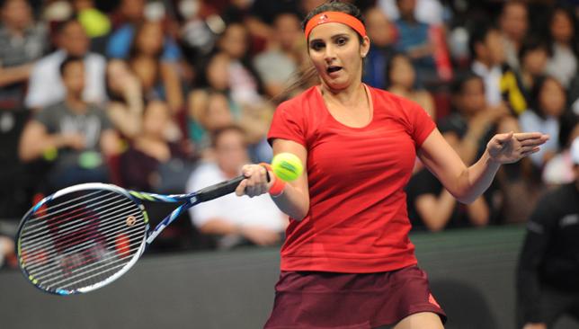 Sania Mirza Red Dress Pictures