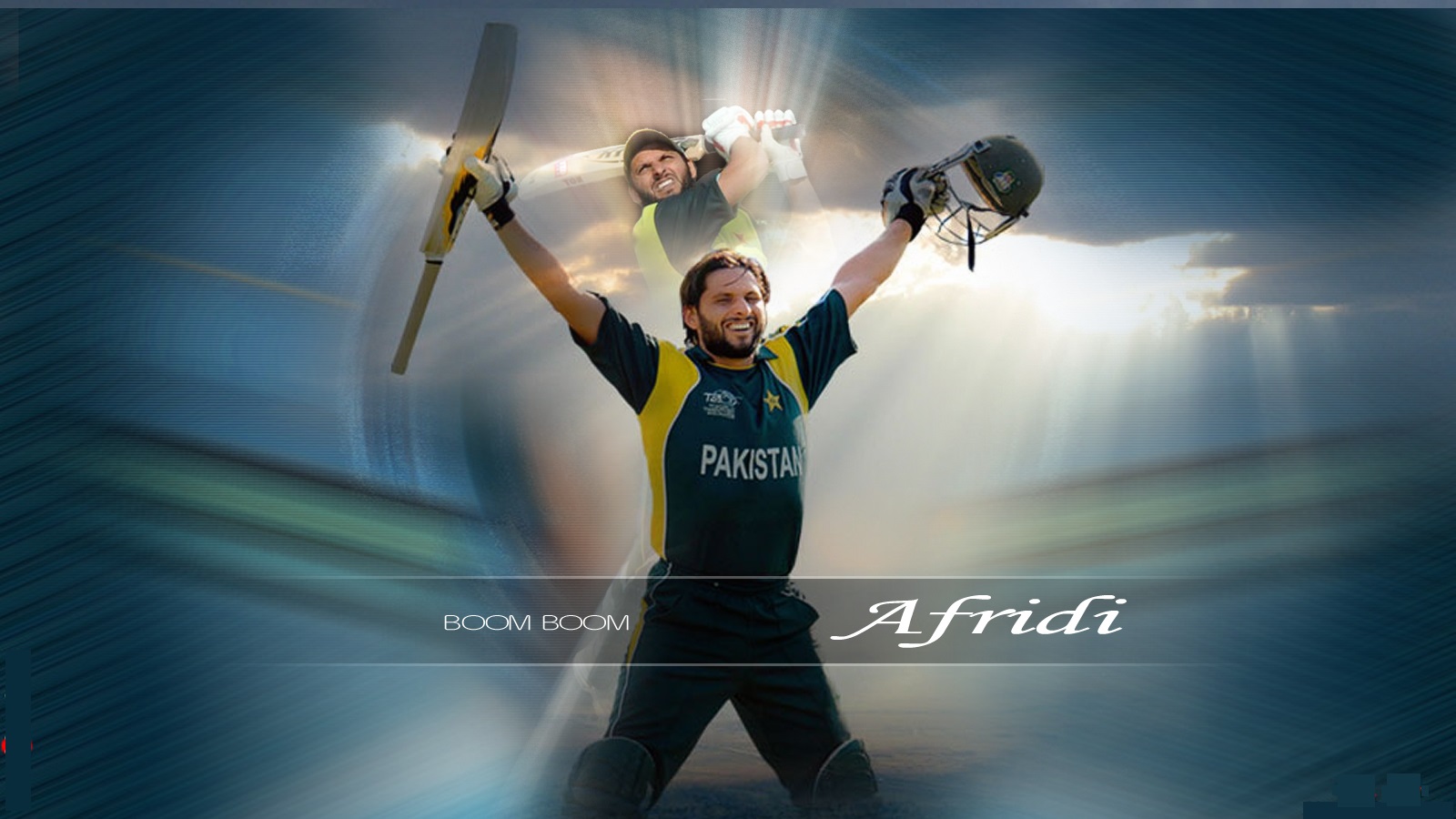 Shahid Afridi Cricket Pictures