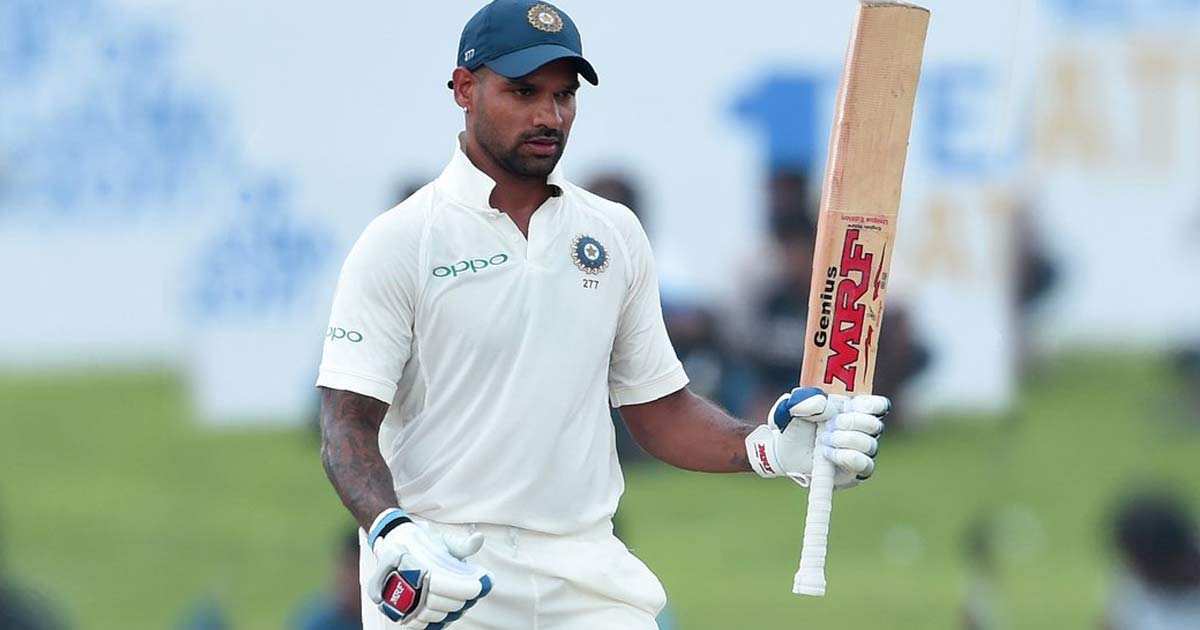 Shikhar Dhawan Test Match Pictures