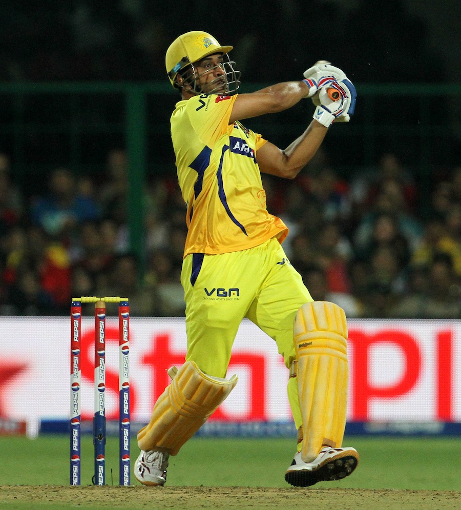 Dhoni Helicopter Shot T20 Cricket Csk Team Pictures