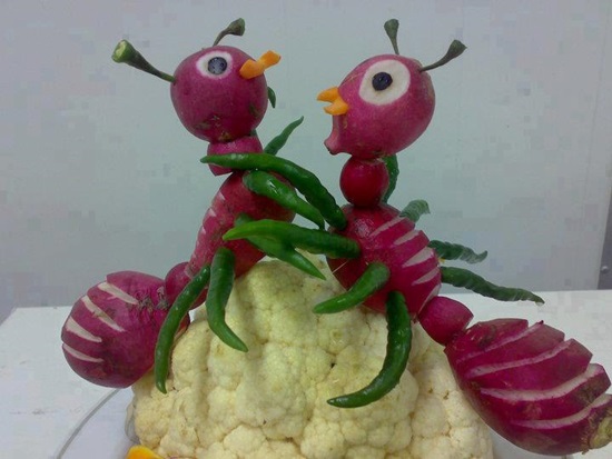 Fruit And Vegetable Art